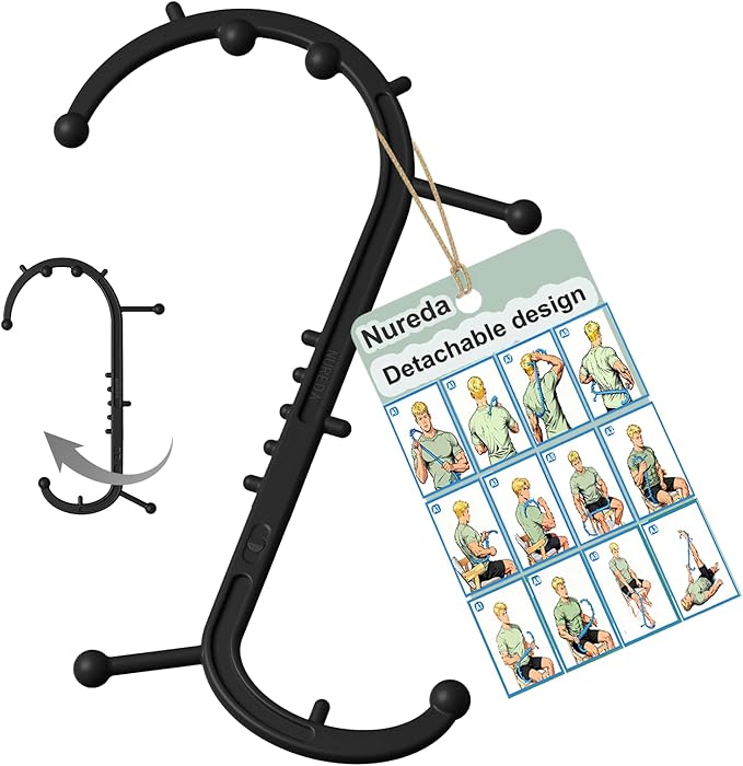 Detachable Trigger Point Massage Cane, One-Click Disassembly Massage Hook by Unknown