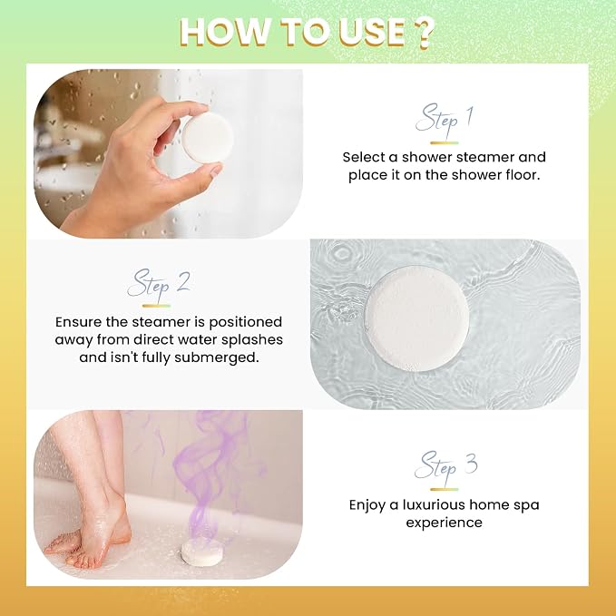 BodyRefresh Shower Steamers Aromatherapy 8 Pack - Image 6