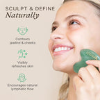 Beauty by Earth Jade Gua Sha Facial Tools - Image 2