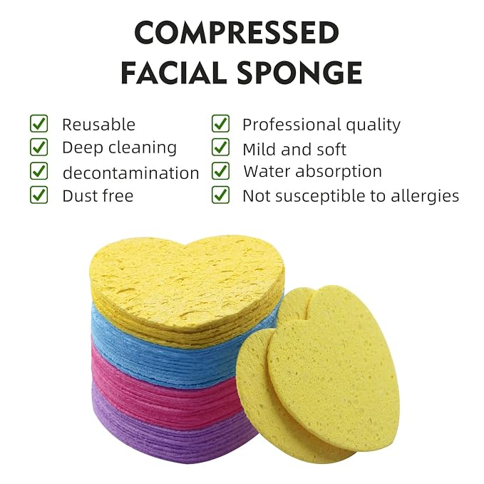 100-Count Compressed Facial Sponges - Image 6