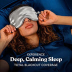 ASUTRA Silk Eye Pillow for Sleep, Weighted Eye Mask, Meditation & Light - Image 6