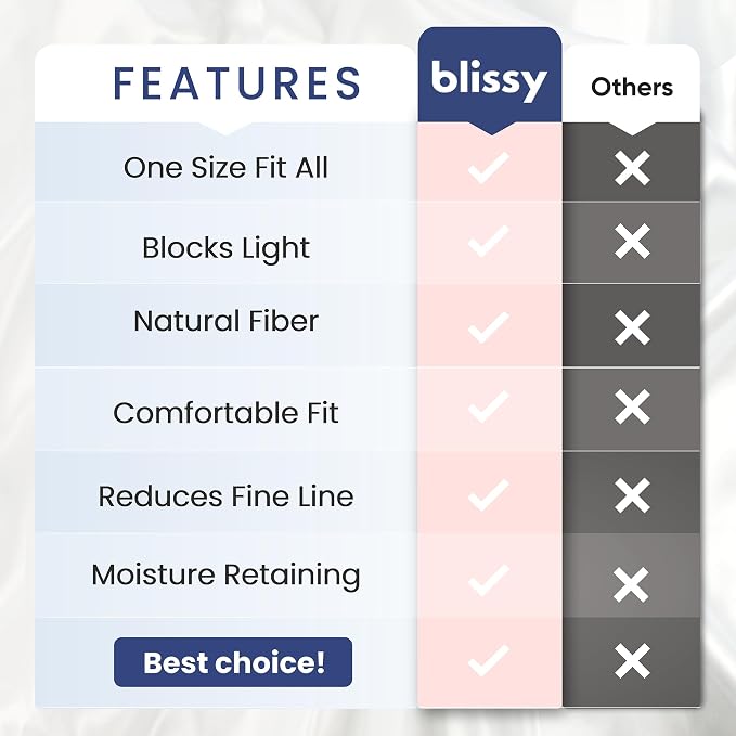Blissy Silk Sleep Mask - Image 7