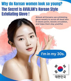 Exfoliating Glove loofah Korean Skin Care face Lip Body Scrub Body wash Dry - Image 3