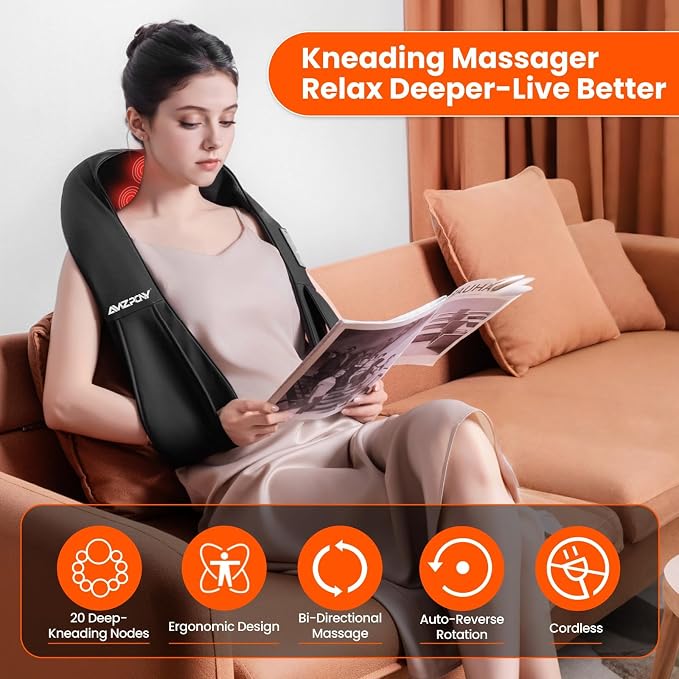 AMZPONY® Cordless Neck Massager - Image 3