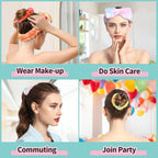 LEOBRO Spa Headband, Bow Skin Care Headband - Image 7
