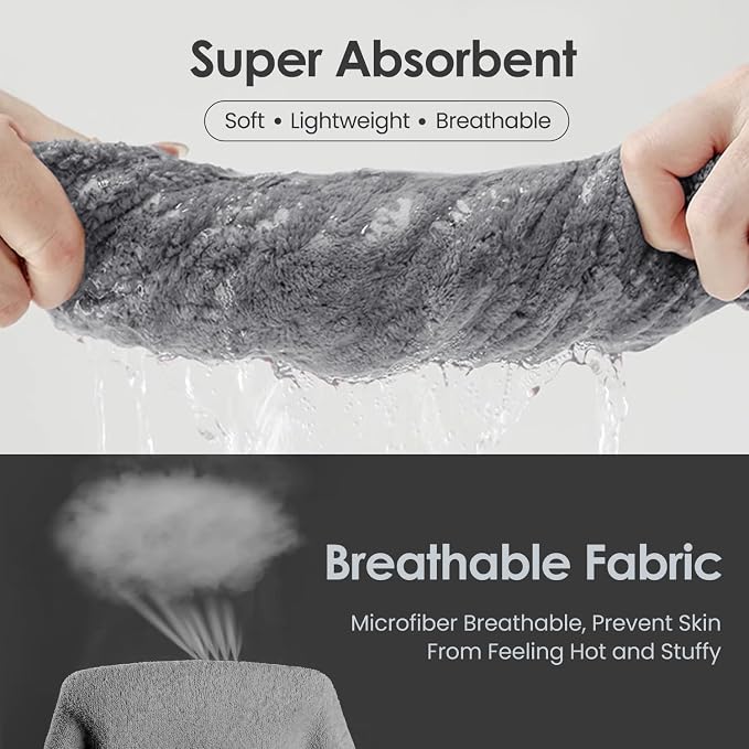 JML Microfiber Bath Towels, Ultra Soft, Super Absorbent and Fast Drying - Image 5