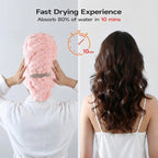REDKISS 4 Pack Extra Large Hair Towels - Image 5
