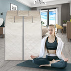Smartmak Far Infrared Sauna, Full Body One Person Portable SPA Set - Image 6