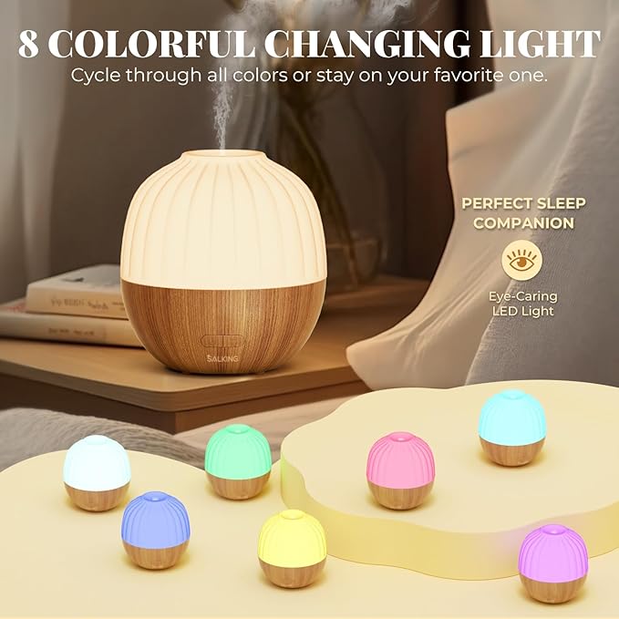 SALKING Essential Oil Diffuser, 300ml Aromatherapy Diffuser - Image 2