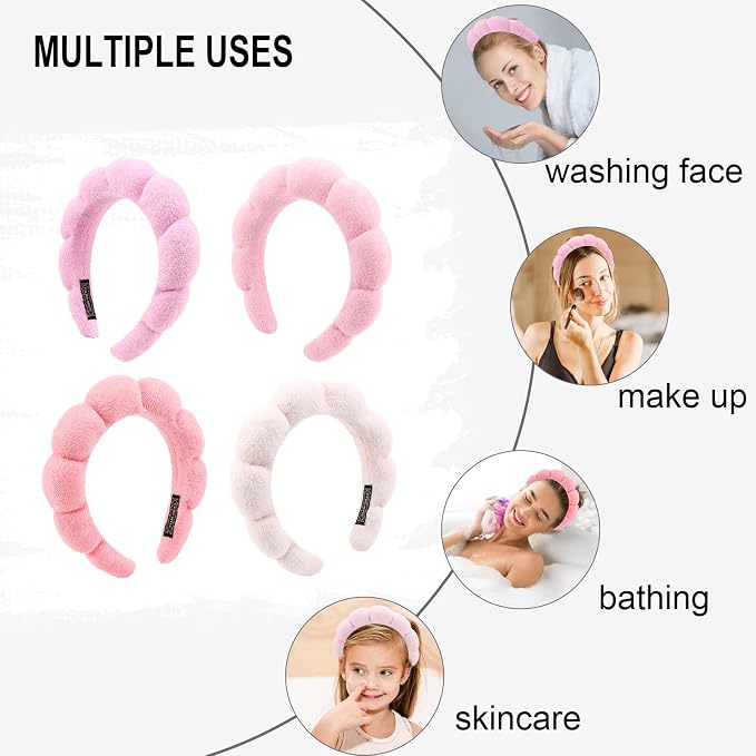 Canitor 4 PCS Spa Headband - Image 8