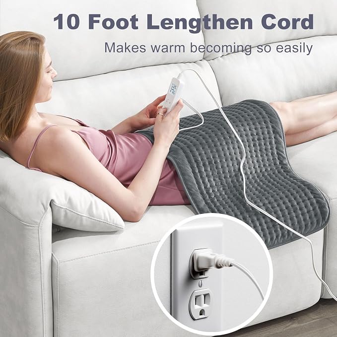 VAAGHANM Heating Pad: 33 x 17 inches Electric Heating Pad - Image 5