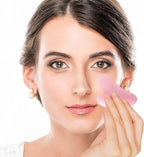 Mina Heal Rose Quartz Gua Sha Facial Massage Stone Excellent Skincare Tool - Image 3