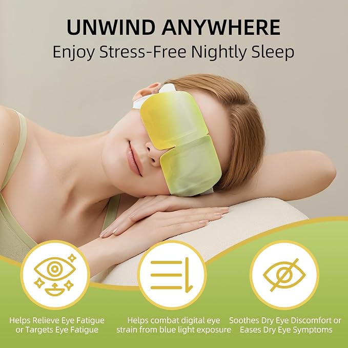 Venrock Lutein Self-Heating Steam Eye Mask 10 Packs - Image 4
