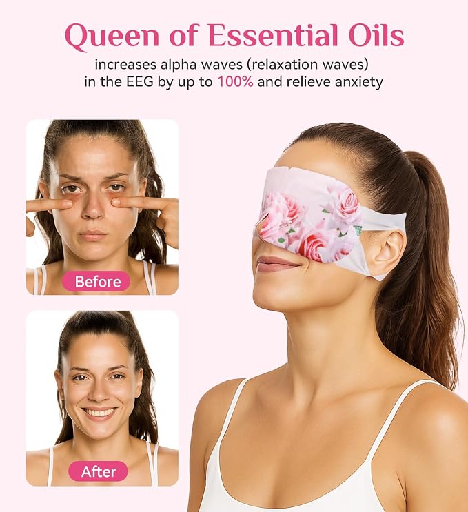 18 Packs Rose Heated Eye Mask - Image 4