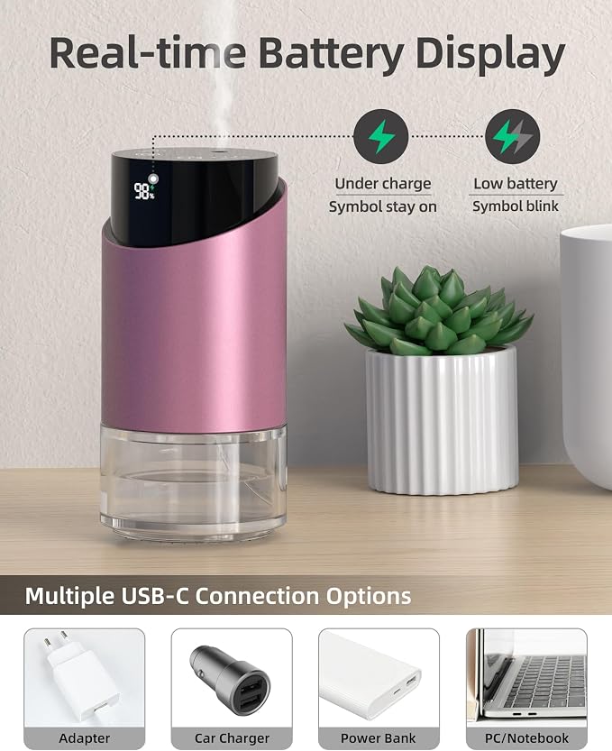 Waterless Essential Oil Diffuser Aromatherapy Scent Diffusers - Image 5