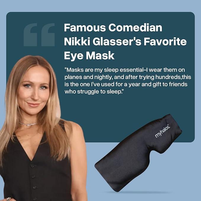 MyHalos 3D Mulberry Silk Sleep Mask - Image 8