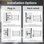 P&Dlusir Towel Warmer, Heated Towel Rack - Image 6