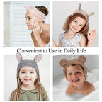 YISSION 4PCS Spa Headband cat/bear/Snail/Bunny Ears Head Band - Image 2