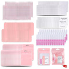 Press On Nail Tool Kit with Everything, Bebbtiy Press On Nail Prep Tool Kit by Unknown