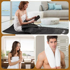 31"x71" Sauna Blanket Insert 3 Pack Machine Washable Blanket Towel Insert Super - Image 7