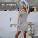 SmoothNovelty 16 Pack Microfiber Bath Towels Bulk 27'' x 60'' Oversized Size - Image 6