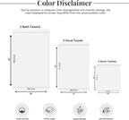 Tens Towels Pack of 8 Towels Set, 2 Extra Large Bath, 2 Hand, 4 Washcloths - Image 7
