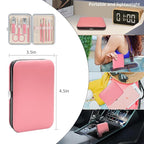 10 in 1 Manicure kit for Women Professional Pink Nail kit, Nail Care kit and - Image 6