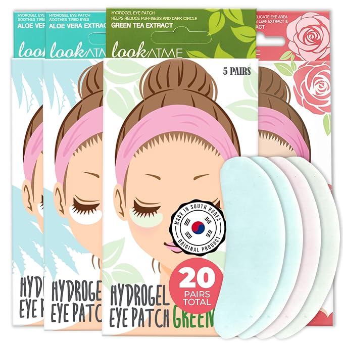 Under Eye Patches for Dark Circles and Puffiness by LOOKATME