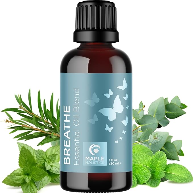Breathe Essential Oil for Diffuser by MapleHolistics