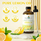 EVOKE OCCU Lemon Essential Oil for Cleansing Skin Home Diffuser Massage - Image 7