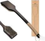 Back Scrubber Shower Brush, Dry Brushing Body Brush by EnamelEVO