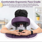 Udefineit Face Down Tabletop Massage Kit, Adjustable Headrest Face Cradle - Image 5