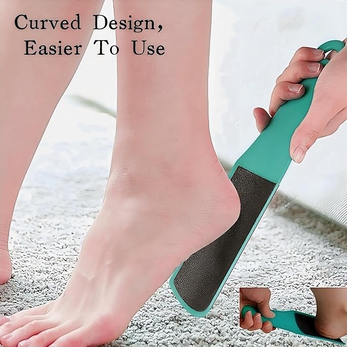 U-Shaped Curved Foot File, Double-Sided Dead Skin Callus Remover, Foot Scrubber - Image 2