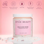 Goat Milk & Rose Magnesium Salt Soak | Epsom & Magnesium Bath Soak - Image 2