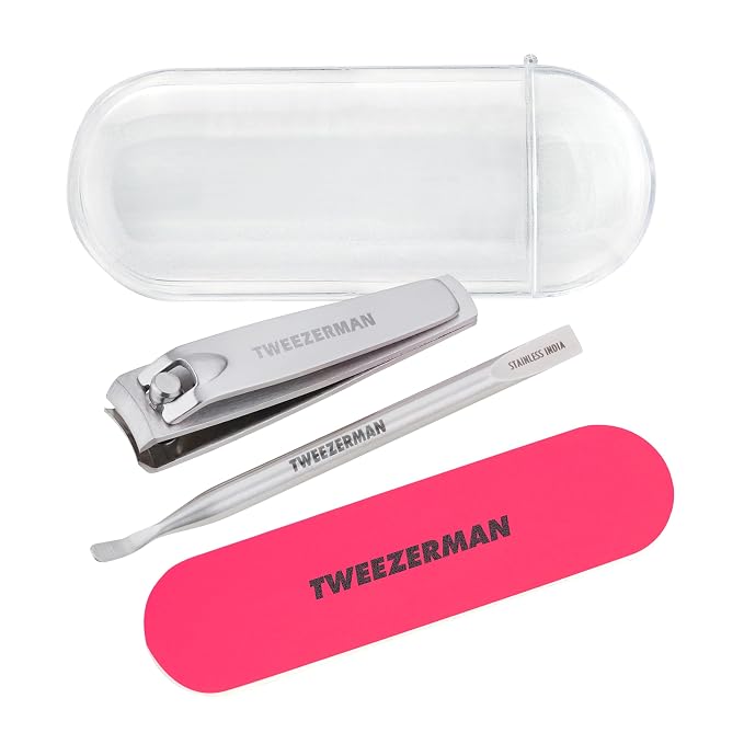 Tweezerman Mini Neon Nail Care Kit by Tweezerman