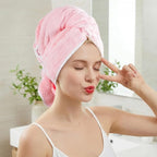 REDKISS 3 Pack Extra Large Microfiber Hair Towels - Image 2
