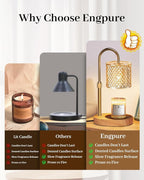 Candle Warmer Lamp with Timer Dimmer Adjustable Height - Image 5