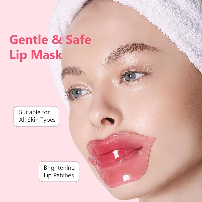 Adofect Moisturizing & Hydrating lip Masks Set 30 PCS, Collagen Crystal Lip - Image 4