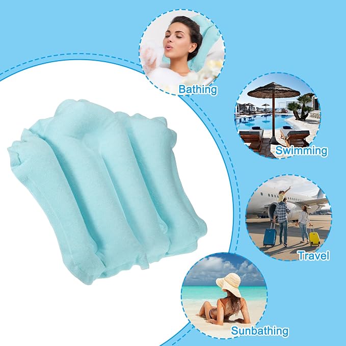PATIKIL Inflatable Bath Pillow - Image 5