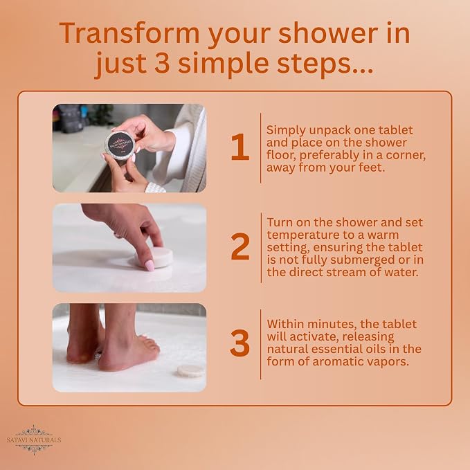 Citrus Shower Steamers – Aromatherapy Shower Bombs - Image 5