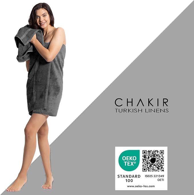 Chakir Turkish Linens |Hotel & Spa Quality 100% Cotton Premium Turkish Towels | - Image 3
