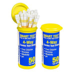 Poolmaster 4-Way Swimming Pool & Spa Test Strips, Easy-to-Read Results by Poolmaster