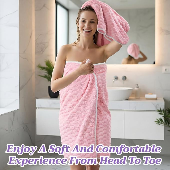 Gilprop 12 Pcs Soft Bath Towels Set - Image 5