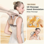 KppeX 4D Deep Cordless Neck Massager Pillow, Leg and Back Pain Relief Tissue - Image 2
