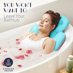 Full Body Bath Pillow for Bathtub, Thick Bathtub Cushion, Luxury Tub Pillow for - Image 4