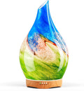 Porseme 280ml Essential Oil Diffuser Glass Color Changing Aroma Air Diffusers by Porseme