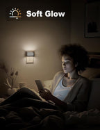 JandCase LED Night Light, Night Lights Plug into Wall - Image 4