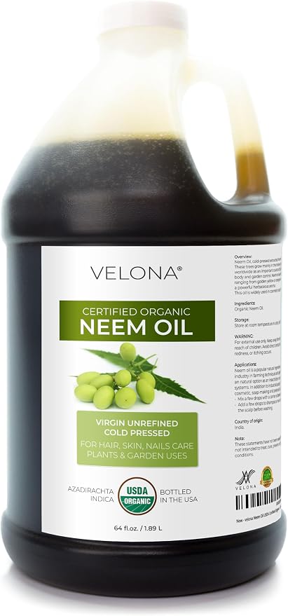 velona Neem Oil USDA Certified Organic by VELONA