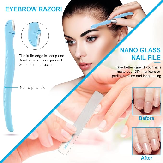 Manicure Set Professional Pedicure Kit Nail Clippers Kit - Image 5