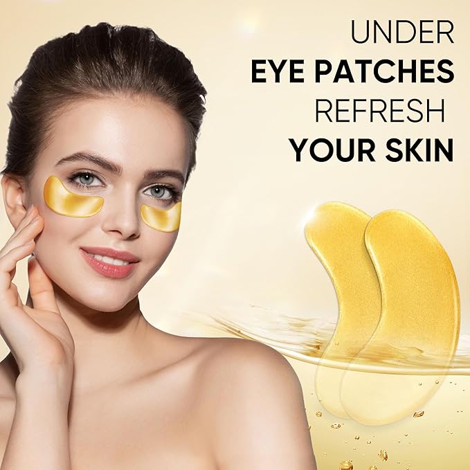 100Pcs/50Pairs Under Eye Patches Gold - Image 4